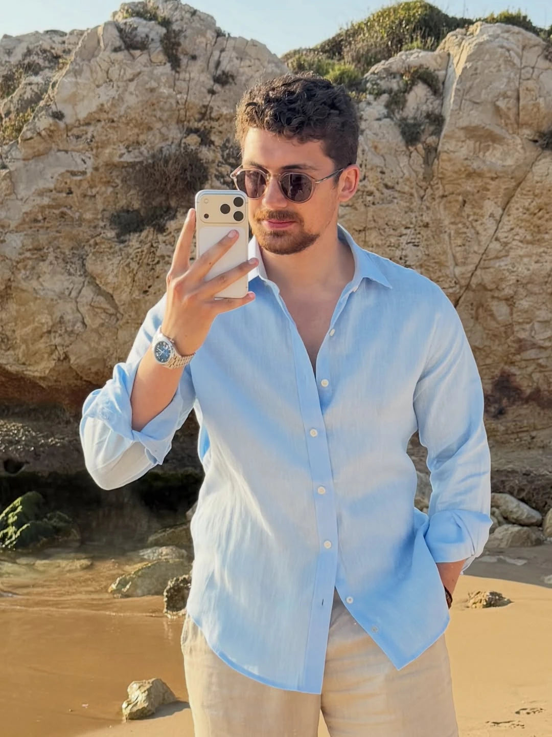 قميص كتان