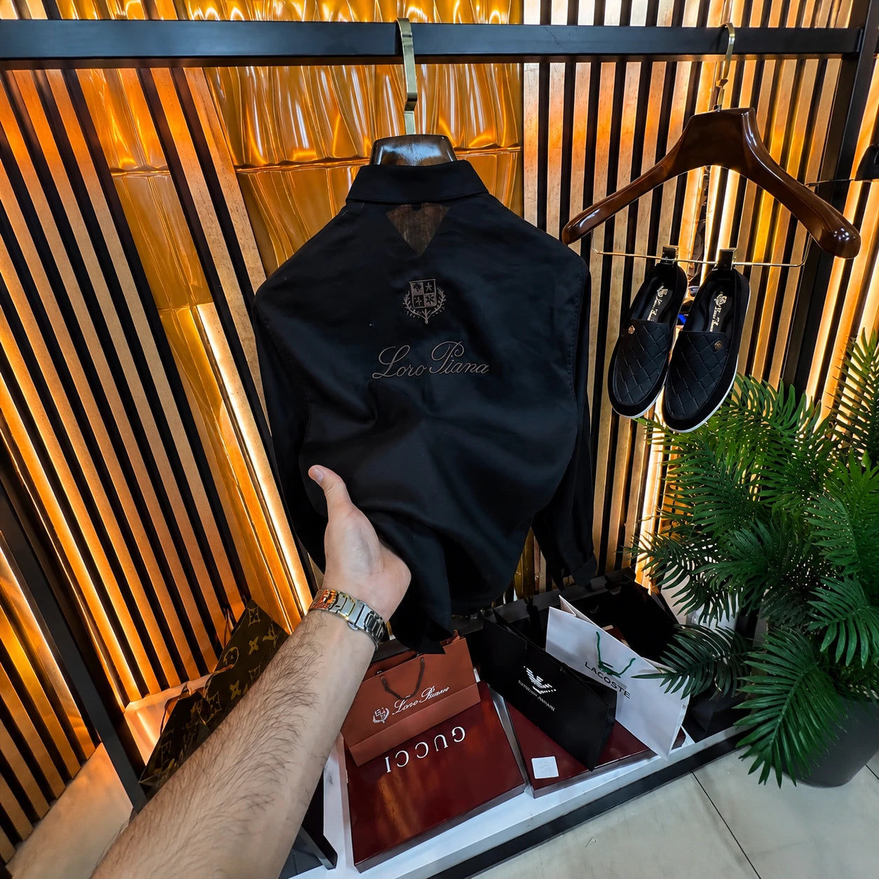 طقم إيليت كتان قميص وبنطلون رجالي من ENDURE - صورة 4