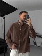 قميص كتان رجالي من ENDURE - صورة المنتج 12